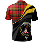Clan Brodie Modern Tartan Polo Shirt - Royal Coat Of Arms Style WL14 Brodie Modern Tartan Tartan Polo
